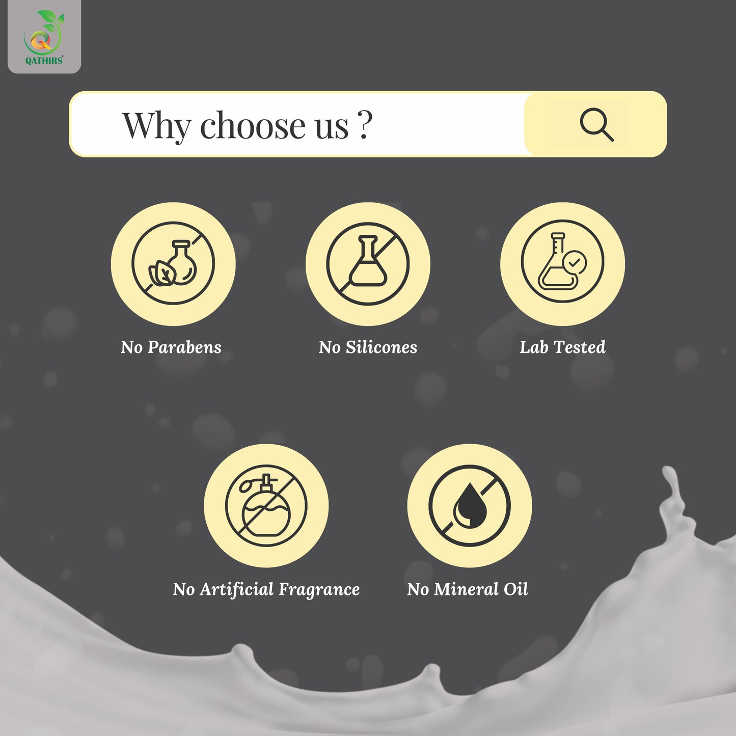 Qathirs Goat Milk Herbal Hair Oil | India’s 1st with 70+ Herbs | Stops Hair Fall, Boosts Growth & Deep Nourishment