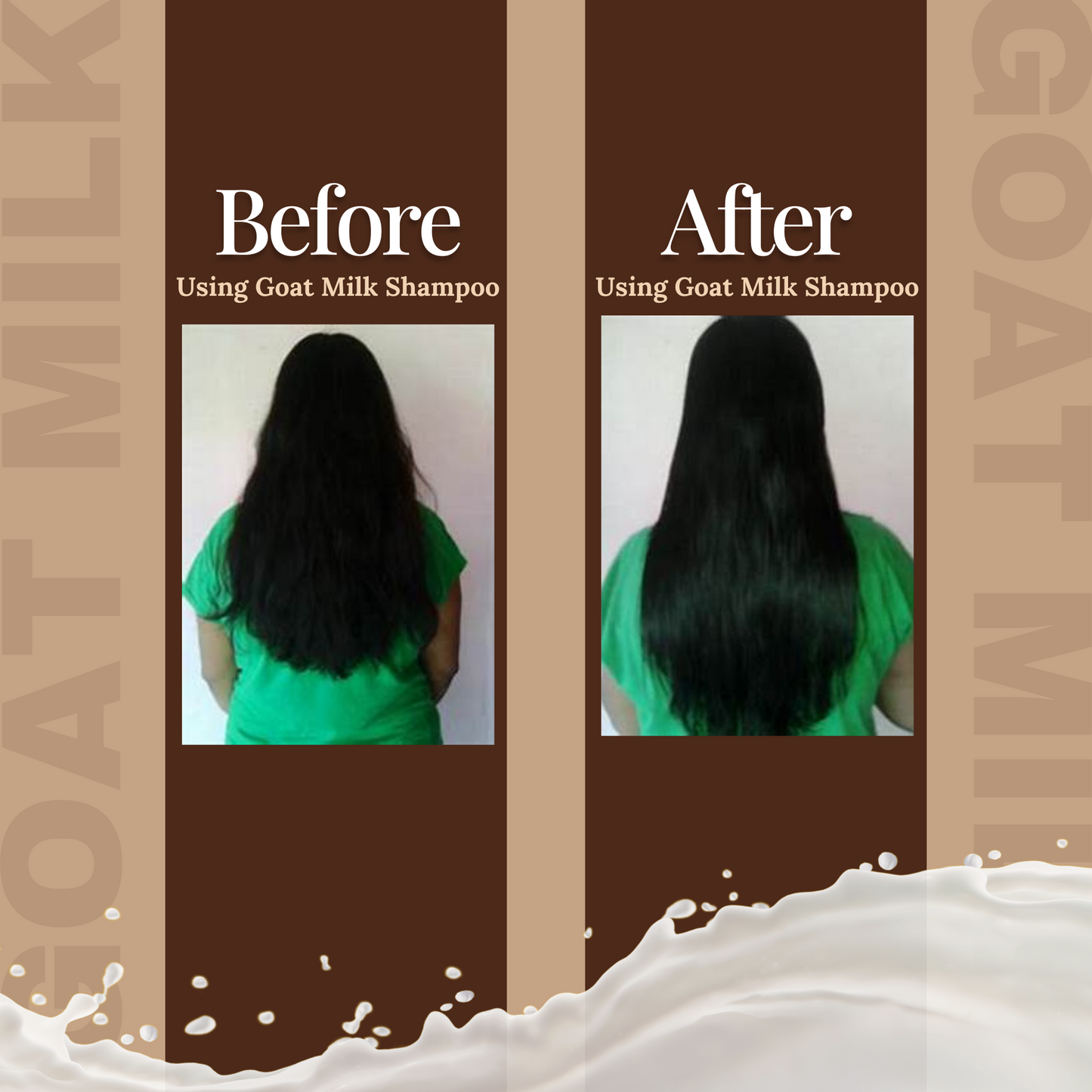 Qathirs Goat Milk Shampoo | Deep Nourishment & Hydration | For All Hair Types – 200ml